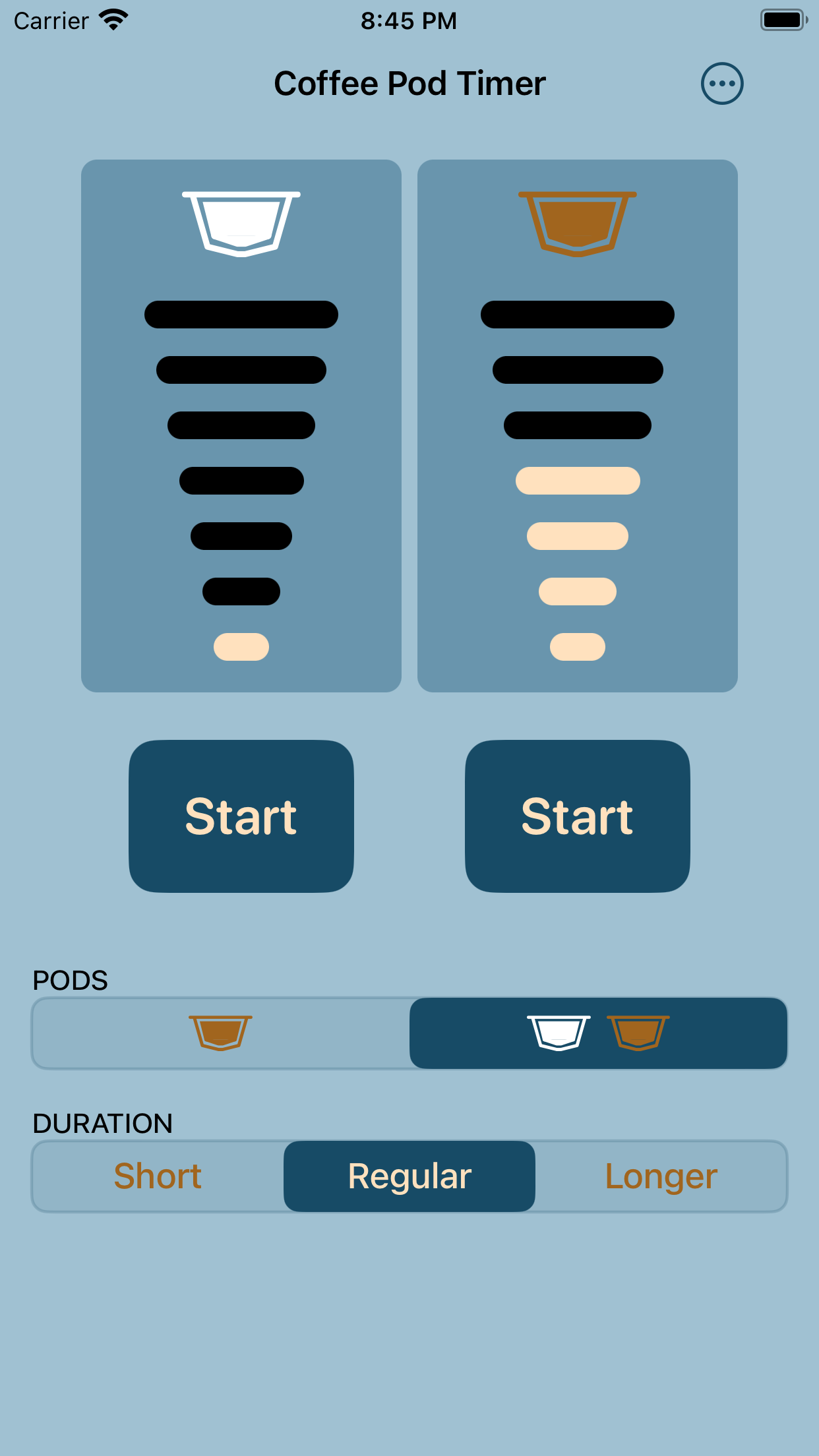 Screenshot of Pod Timer